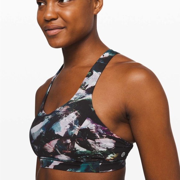 lululemon athletica Other - Lululemon Free To Be Serene Sports Bra Glacier Camo Starlight Multi Size 8